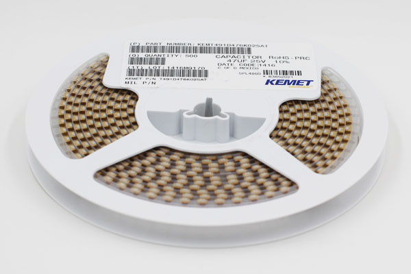 基美鉭電容 7343 25V 47UF  D型 T491D476K025AT